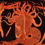 Hydra, Herakles, Iolaos - rf stamnos