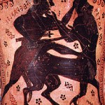 Herakles vs Nessos (detail)